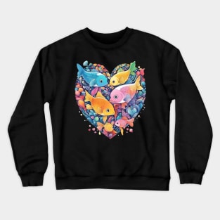 Cute Fish Crewneck Sweatshirt